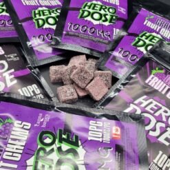 Blue Raspberry Gummies – Psilocybin Infused Gummies (1000mg)