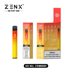 ZENX Air Puff 1000 Puffs Disposable Vape Pen - (Nic 2% 5 Vape/Box)