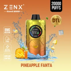 ZENX StormX 20000 Puffs Direct to Lung(DTL) Airflow Control Disposable Vape - 24ML