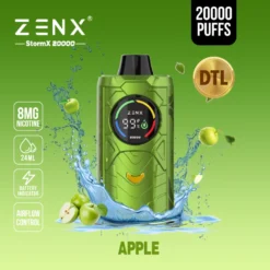 ZENX StormX 20000 Puffs Direct to Lung(DTL) Airflow Control Disposable Vape - 24ML